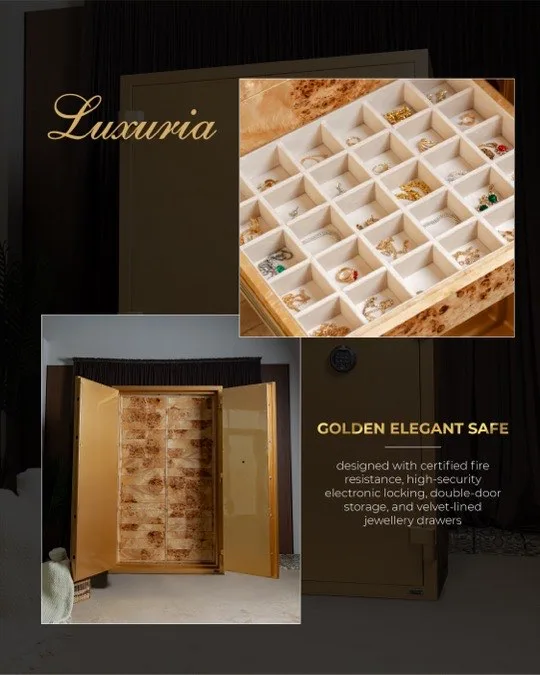 Luxuria Safes photography by URBANLINKS