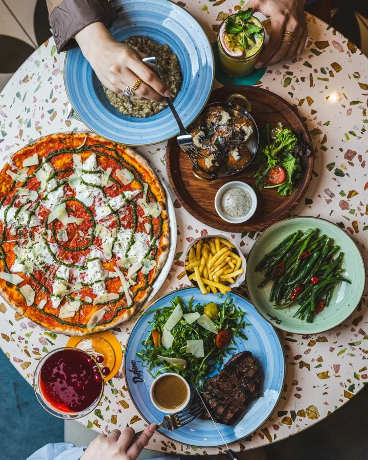 Delfino — food photography and campaign creative